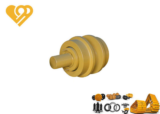 50Mn Steel Track Carrier Roller with 40MnB Material and Smooth Finish for Heavy Duty Excavator Undercarriage