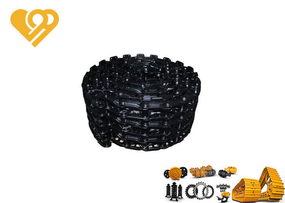 Heavy Duty Undercarriage Spare Parts - Hyundai R200 Excavator Greased & Sealed Track Chain Link Assembly 50-Link 