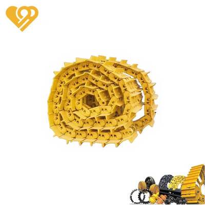 Qualité Chaîne et maillon de voie thermiquement traitées pour les trains lourds pour les pièces du train d'un bulldozer CAT D9H D9N D9R D9T D9K usine