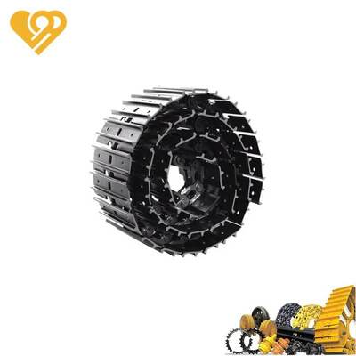 Qualité Chaîne de chenille pour excavatrice Komatsu PC400, qualité OEM, pièces de train de roulement usine