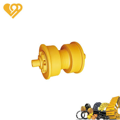 Qualité Galet de chenille inférieur à double bride en acier 50Mn pour bulldozers Caterpillar D8 D9 avec dureté HRC 40-55 usine