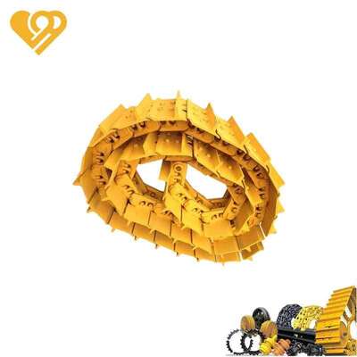 Qualité D155 D150 Super Heavy Duty Mining Track Chain Link Assembly avec 35MnBH en acier 228,6 mm de hauteur et dureté HRC 40-55 usine