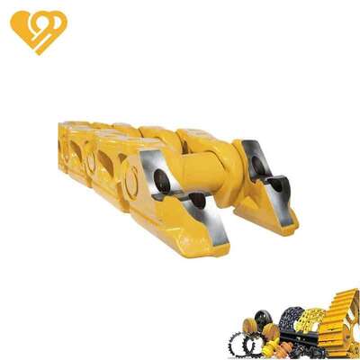 Qualité Maillon de chenille en acier 35MnBH avec dureté HRC 40-55 et pas de maillon de 190,0 mm pour train de roulement d'excavatrice Komatsu usine